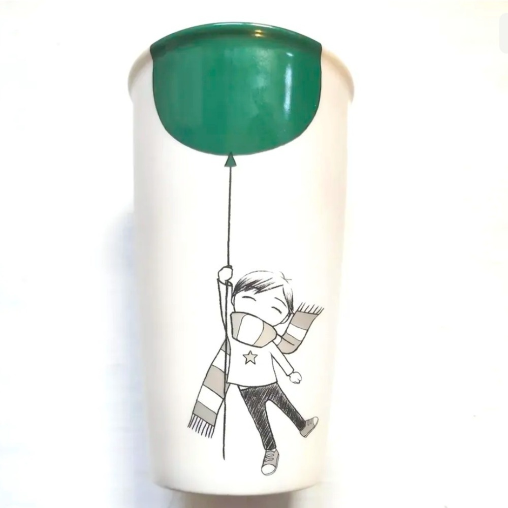 STARBUCKS 2014 Dot Collection travel mug